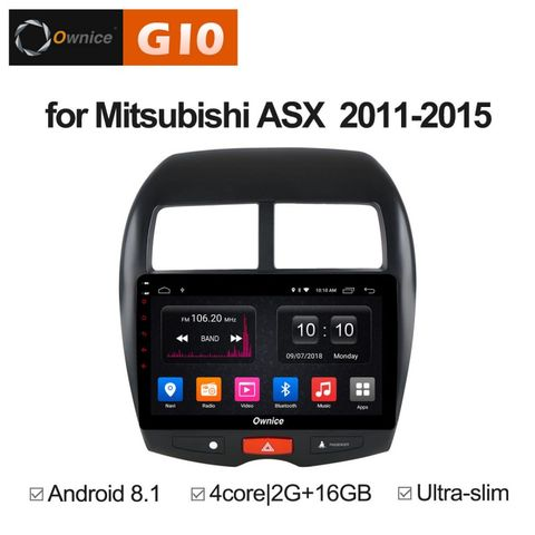 Ownice G10 S1631E  Mitsubishi ASX (Android 8.1)